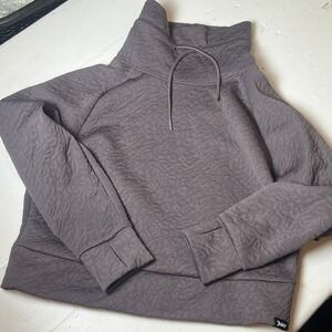 Juicy Couture Sport Textured Sweatshirt Women's Small Y2K athleisure vibe